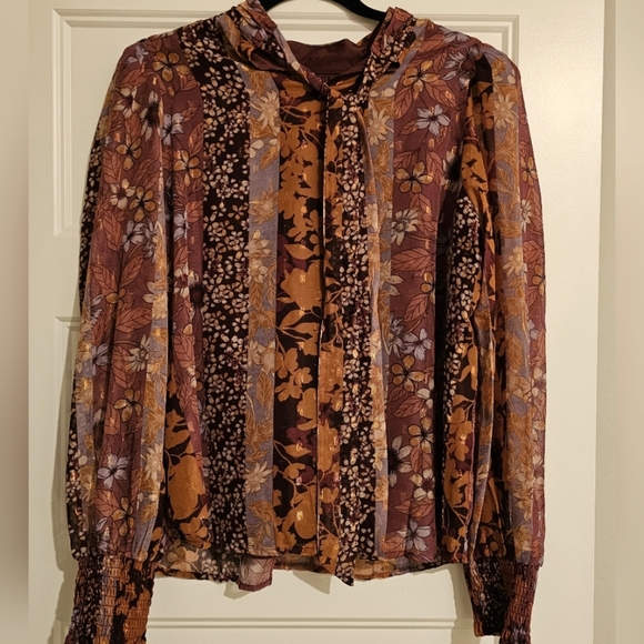 New Hailey & Co Blouse sz large - Picture 4 of 8